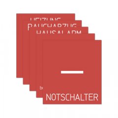 Marķējums slēdžiem Folien, Serie AS