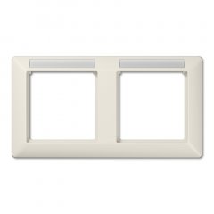 Rāmītis 2-vietīgs, horizontāla montāža, termoplasts, AS 500, ziloņkaula