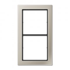 Rāmītis 2-vietīgs, FLAT DESIGN, krāsa nerūsējošais tērauds