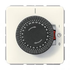 Mehānisks laika relejs slēdžiem Schaltuhr mit Synchronmotorantrieb 16 AX 250 V ~ 250 V ~, Serie CD, ziloņkaula