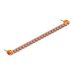 Potenciālu izlidzīnoša kopne BigBar / 20 pieslegumi 20xM10, Cu 1802 20 CU