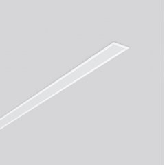 Gaismeklis LESS IS MORE 27, 25 W, 1950 lm, 840, white, DALI Recessed ceiling and wall luminaires, L 1014 B 38 H 2, Plastic (PMMA) opal