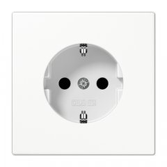 Kontaktligzda SCHUKO, 16 A 250 V ~, ar bērnu drošību, duroplasts antibakteriāls, Serie LS, balts