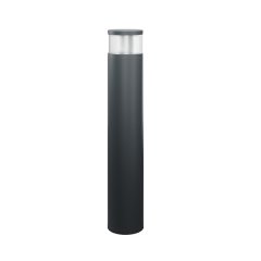 LED bollard light made from high-quality aluminium with lotus effect