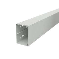 Kabeļu kanāls halogenbrīvs 60x90x2000, PC/ABS, dzidri balts, 9010
