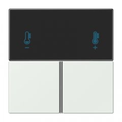 Taustiņs 3-viet, F40 KNX telpas kontrolierim, Serie LS, outremer gris