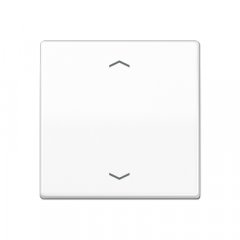 Taustiņs 1-viet, ar virzienrādītāju, duroplasts, Serie AS, balts