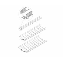 Stiepļu sieta kabeļu rene KDSZ150H60/3