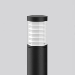 Apgaismes stabiņš MEGA TOWER F, 18 W, 1600 lm, 840, anthracite, on/off Bollards, D 156 H 1200, Transparent glass