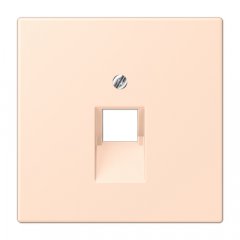 Virsma IAE/UAE-datu rozetei 1 x 8-polig, termoplasts lakots, Serie LS, rose pâle