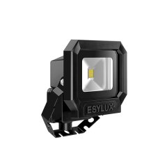 LED spotlight 10 W, ITD mounting bracket, black