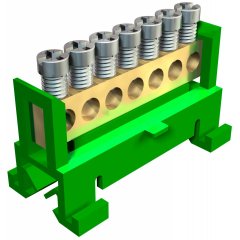 Protective conkanālsor klipsis 7x16mm², PA, zaļš 60 S 7x16 GN