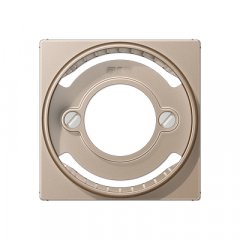 Virsma indikācijas gaismeklim, termoplasts lakots, Serie AS/A, šampanieša krāsā