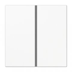 Taustiņs 2-viet, F40, Serie LS, balts