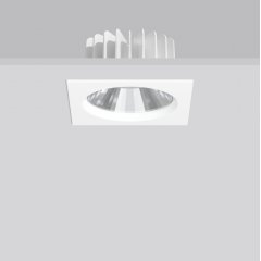 LEDONA square IP65, 12...39 W, 1600...4500 lm, 930, white, DALI Recessed downlights, L 170 B 170 H 3