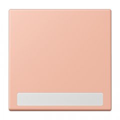 Taustiņs 1-viet, marķējams, Serie LS, rose clair