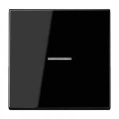 eNet taustiņš ar radio uztvērēju 1-viet, duroplasts, Serie LS, melns