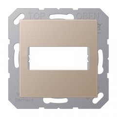 Virsma DSUB 9 spraudsavienotājam, 9-/15-polig, Serie A, šampanieša krāsā