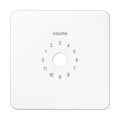 Centrālplate , termoplasts, Serie CD, balts