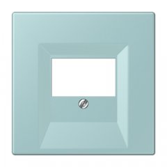 Vāks montāžas kārbai, termoplasts lakots, Serie LS, céruléen clair