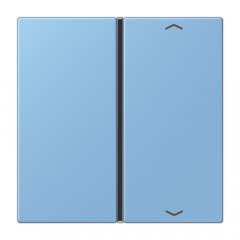 Taustiņs slēdzim 1-viet, ar virzienrādītāju, F40, Serie LS, bleu céruléen 59