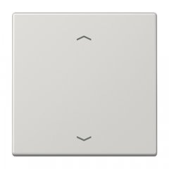 Taustiņs KNX slēdzim, ar virzienrādītāju 1-viet, duroplasts, Serie LS, gaiši pelēks