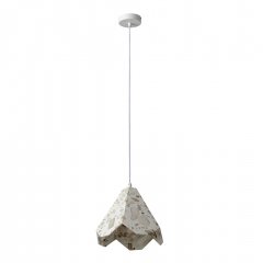 Decor Gleam Pendant Flower E27 White