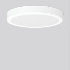 TOLEDO FLAT pro, 30 W, 2700 lm, 927-965, white, DALI Surface mounted downlights, D 500 H 63, 81°