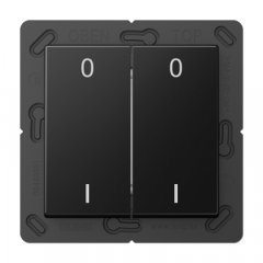 EnOcean slēdzis-raidītājs kanālu skaits 4, simboli 0 I, Serie A, grafītmelns matēts