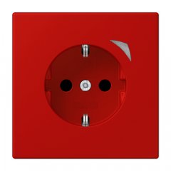 Kontaktligzda JUNG HOME SCHUKO, 16 A 250 V ~, skrūvju spailes, ar indikātoru un bērnu drošību, termoplasts krāsots