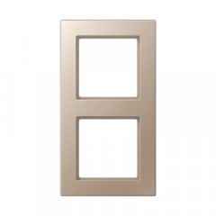 Rāmītis 2-vietīgs, vertikālā un horizontālā montāža, A CREATION, šampanieša krāsā