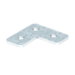 Savienojumu plate L elements 90x90x40x5, St, FT