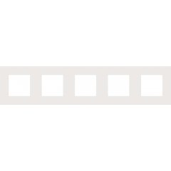 Rāmītis 5-vietīgs, Niko Pure steel white coated