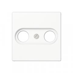 Virsma TV rozetei, duroplast, Serie AS/A, balts