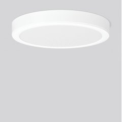 TOLEDO FLAT round, 30 W, 3550 lm, 840, white, on/off Surface mounted downlights, D 500 H 63, 88°