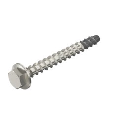 Sešstūra enkurskrūve ar presētu disku 12x105mm, V4A, 1.4401