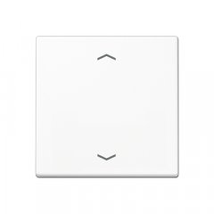 Taustiņs KNX slēdzim, ar virzienrādītāju 1-viet, duroplasts, Serie A, balts