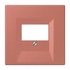 Vāks montāžas kārbai, termoplasts lakots, Serie LS, terre sienne brique