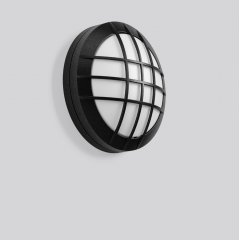 Gaismeklis ROUNDED midi, 10 W, 280 lm, 840, anthracite, on/off Ceiling and wall luminaires, D 268 H 100, Plastic (PC) opal