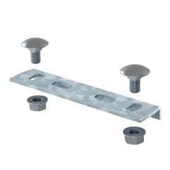 Screw Savienojums kabeļu renei jūras standarts 16x29x60, St, FT