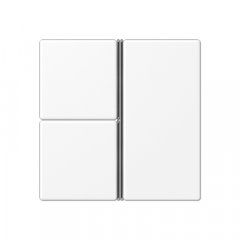 Taustiņs 3-viet, F40, Serie A, sniegbalts matēts