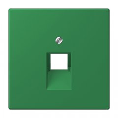 Virsma IAE/UAE-datu rozetei 1 x 8-polig, termoplasts lakots, Serie LS, vert foncé