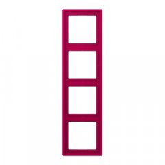 Rāmītis 4-vietīgs, LE CORBUSIER, rouge rubia