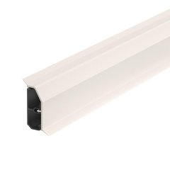 Grīdlīstes kanāls SL-L Set 20x50 Dichtl. 9001, PVC, krēmbalta, 9001