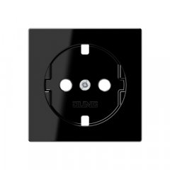 Virsma kontaktligzdai, termoplasts, Serie A, melns