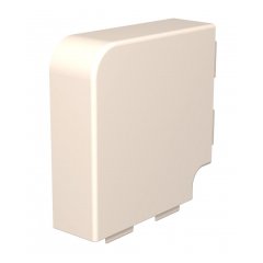 Plakana stūra vāks 60x170mm, PVC, krēmbalta, 9001