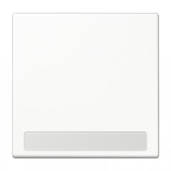 Taustiņs 1-viet, marķējams, duroplasts, Serie LS, balts