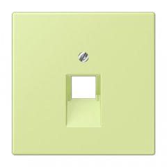 Virsma IAE/UAE-datu rozetei 1 x 8-polig, termoplasts lakots, Serie LS, vert jaune clair