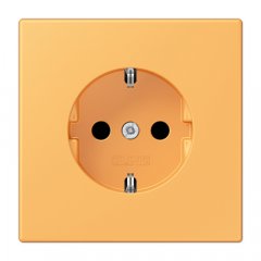 Kontaktligzda SCHUKO, 16 A 250 V ~, ar bērnu drošību, Serie LS, ocre jaune clair