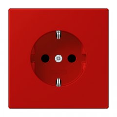 Kontaktligzda SCHUKO, 16 A 250 V ~, ar bērnu drošību, Serie LS, rouge vermillon 31